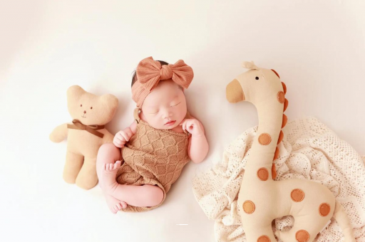 鄂州宝宝发型女绑扎方法